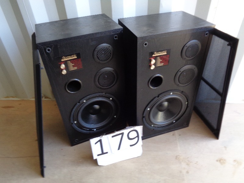 lot 179 image: Pair of Speakers
