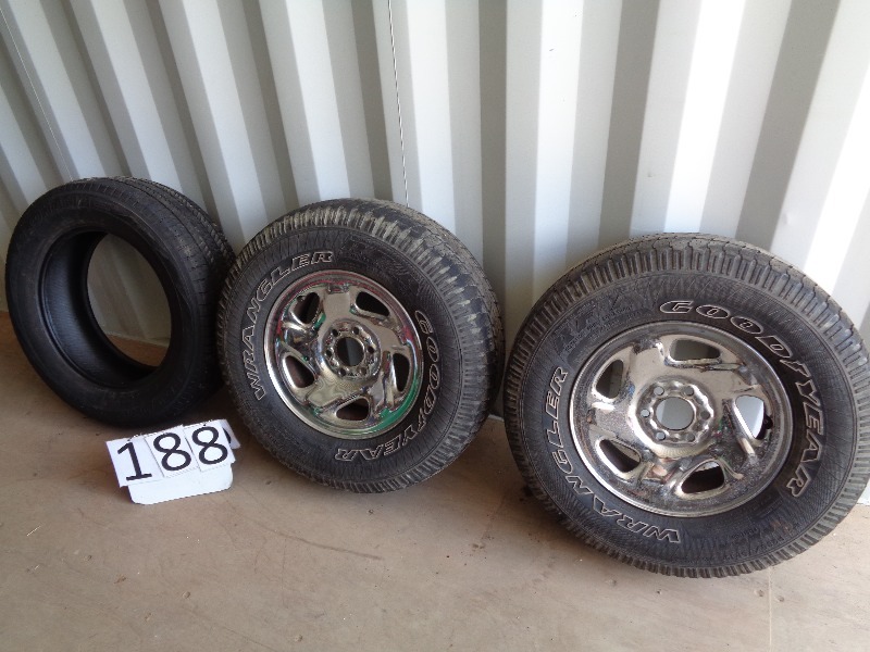 lot 188 image: Tires
