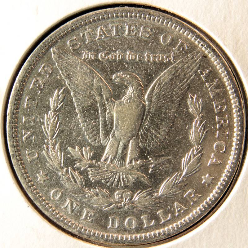 1879 MORGAN SILVER DOLLAR VF DETAILS