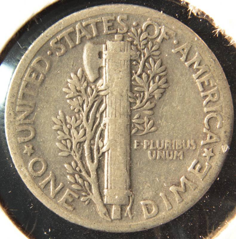 1939 MERCURY DIME FINE