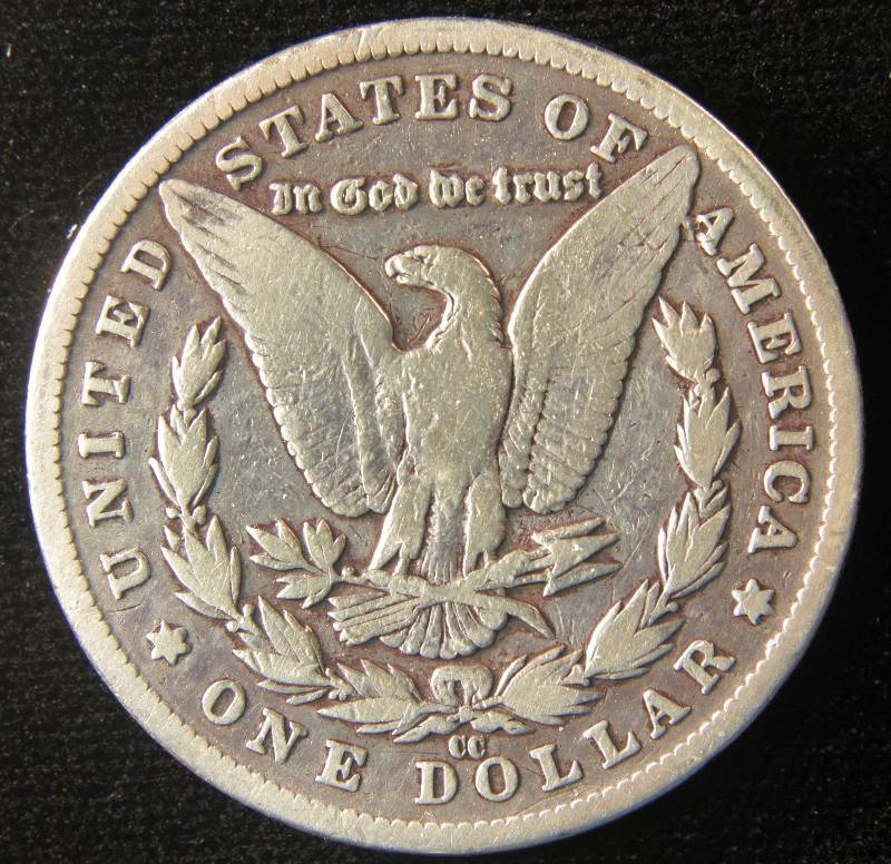 1883 CC CARSON CITY MORGAN SILVER DOLLAR FINE