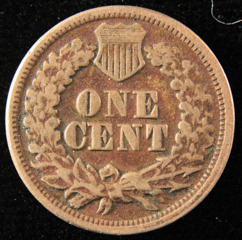 1863 COPPER NICKEL INDIAN HEAD CENT
