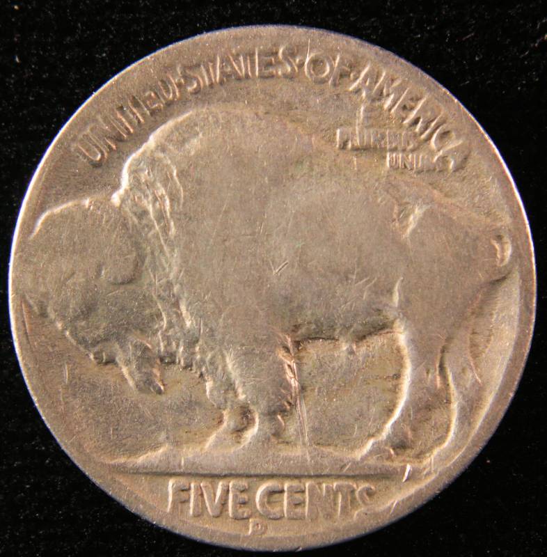 1936 D BUFFALO NICKEL FINE
