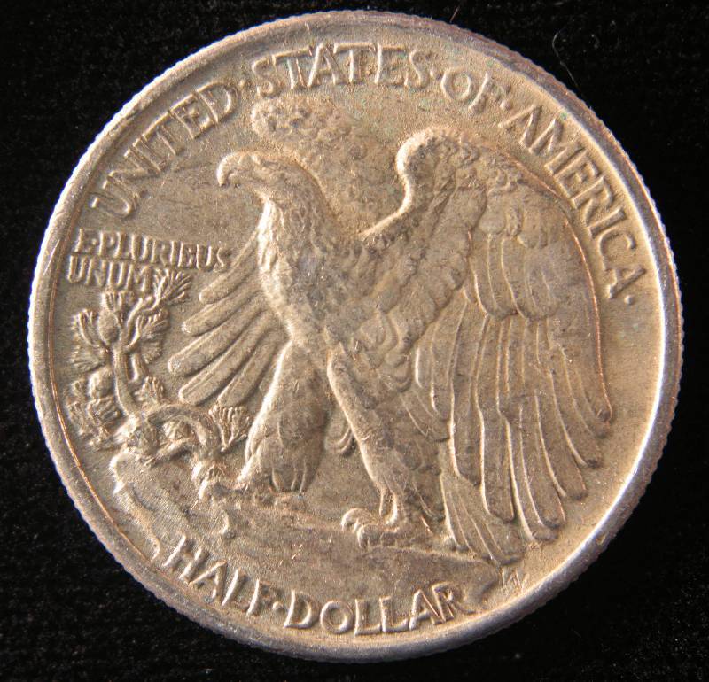 1943 WALKING LIBERTY SILVER HALF DOLLAR AU