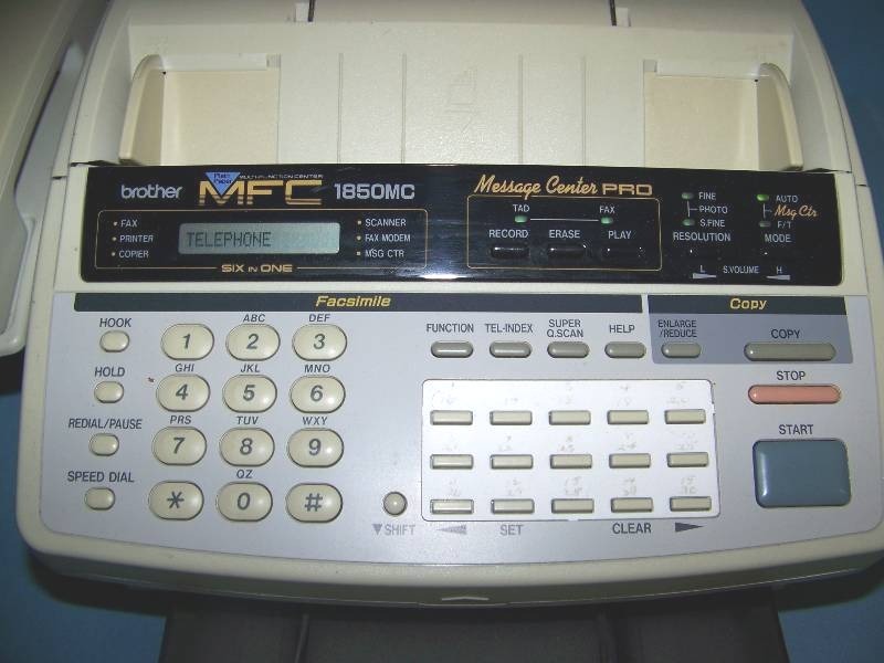 Brother, Fax  Printer  Copier  Scanner Machine