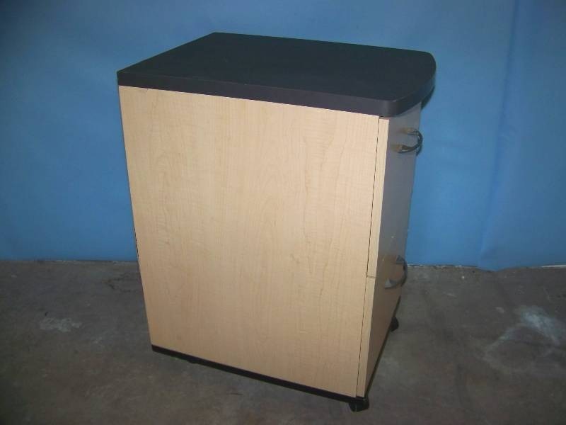 2-Drawer File Cabinet on Wheels