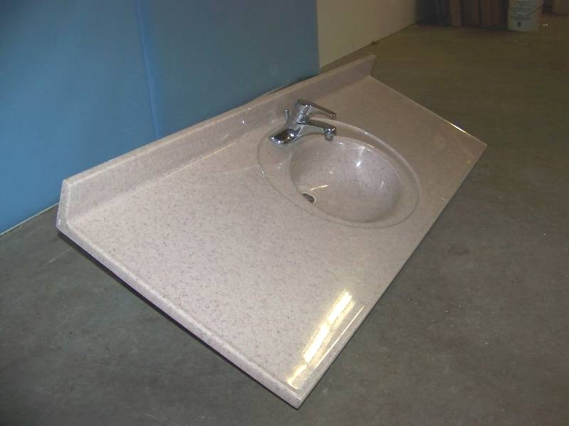 Oasis, Bathroom Couter Top and Faucet