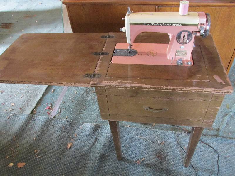 lot 55 image: Free Westinghouse ninety sewing mac...