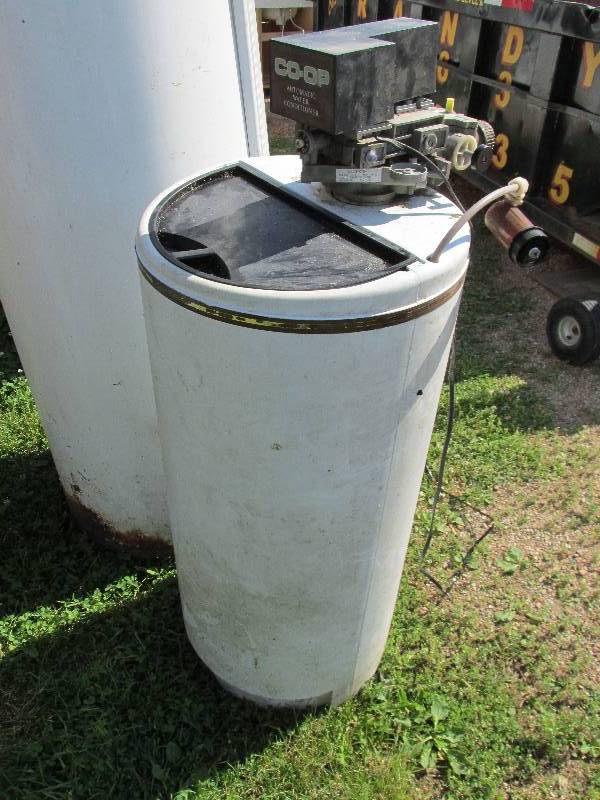 lot 63 image: Co-Op water softener, uses standard...