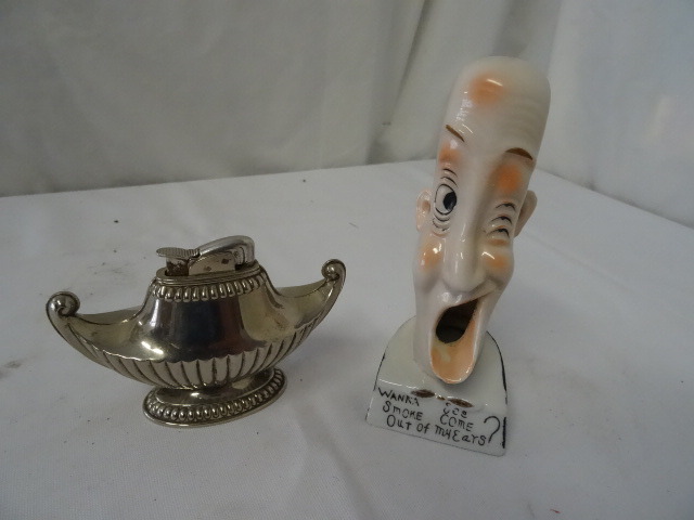lot 61 image: AshtrayLighter
