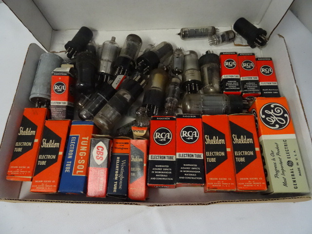 lot 152 image: Vacuum Tubes