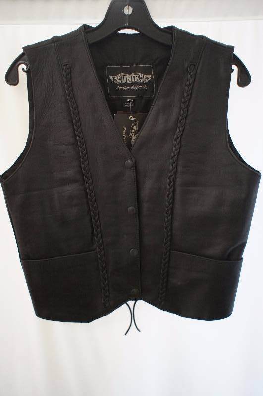 Unik Leather Apparel Vest