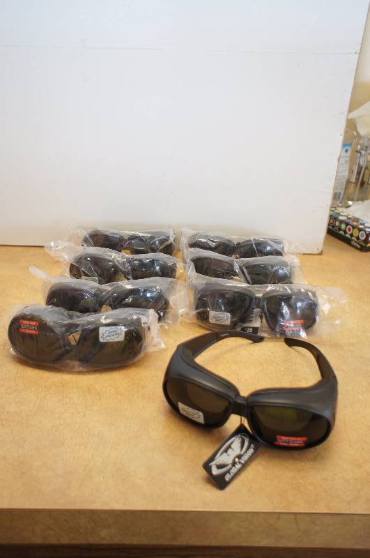 Global Vision Shatterproof Riding Glasses - 8 Pack