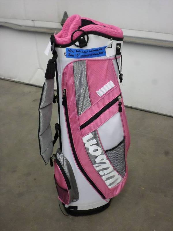 lot 7 image: New Wilson Womens Cart Bag With Sin...