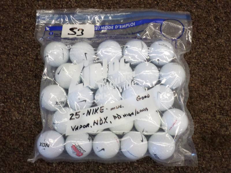 lot 53 image: (25) Nike Vapor-NDX-PD HighLow Gol...