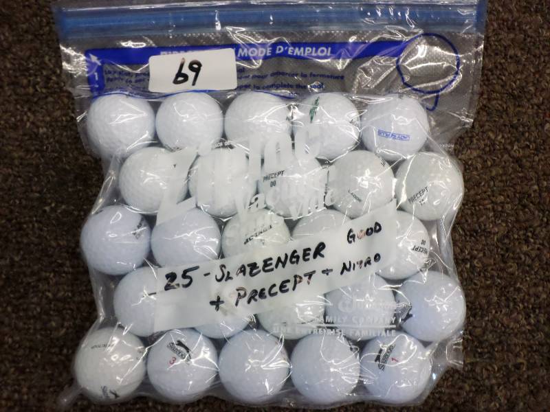 lot 69 image: (25) SlazengerPreceptNitro Golf B...