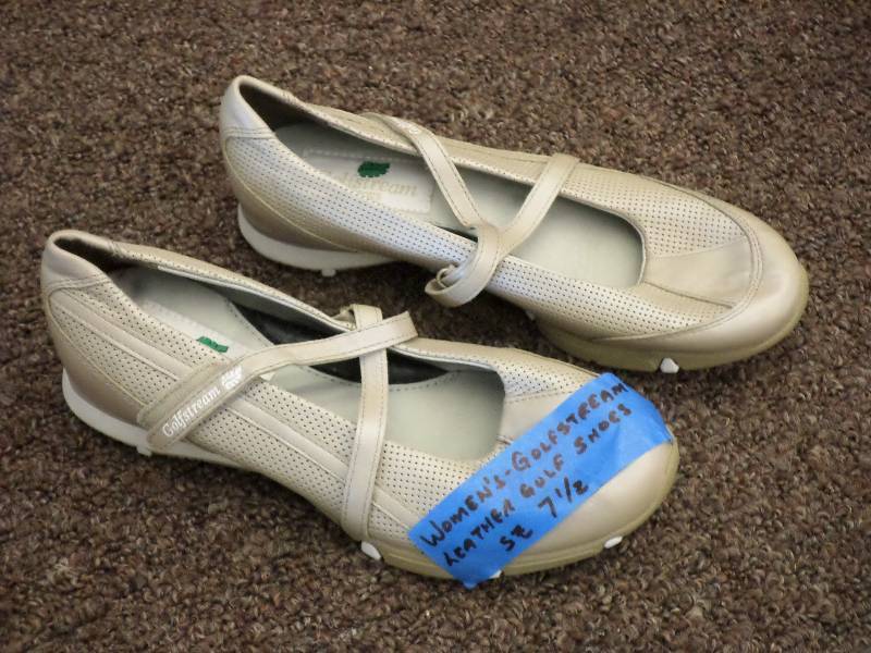 lot 92 image: Womens Golfstream Size 7.5 Leather ...
