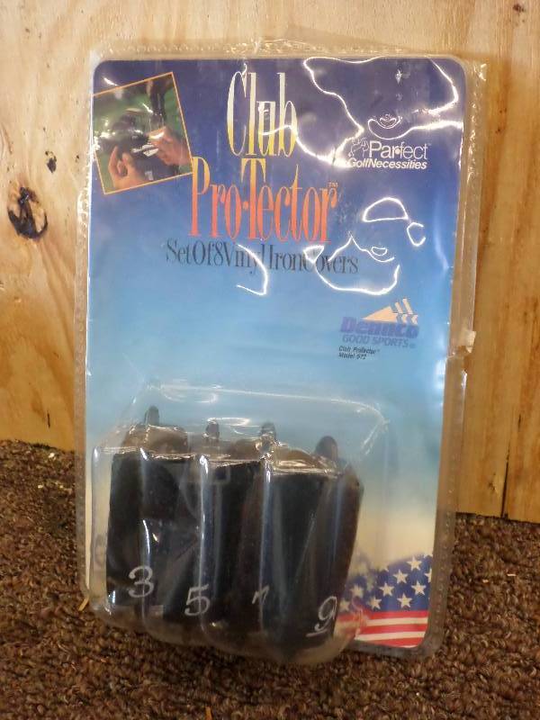 lot 127 image: New Set Of (8) Vinyl Golf Club (Iro...