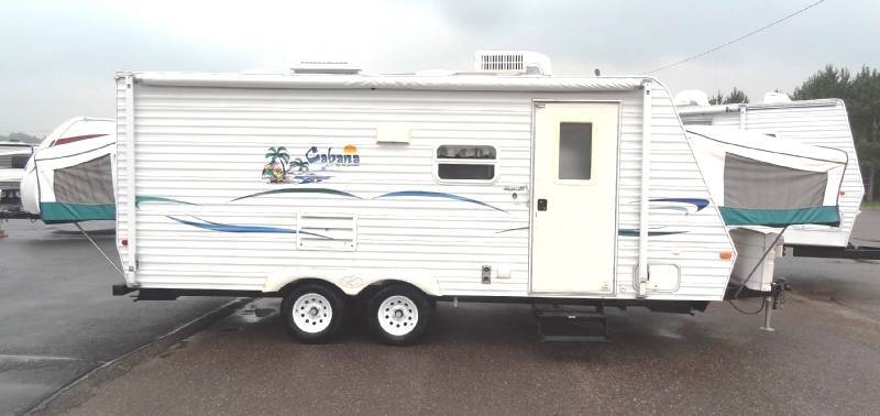 lot 5 image: 2002 Keystone Cabana Hybrid 2150 Travel Trailer wSlide-out NO RESERVE