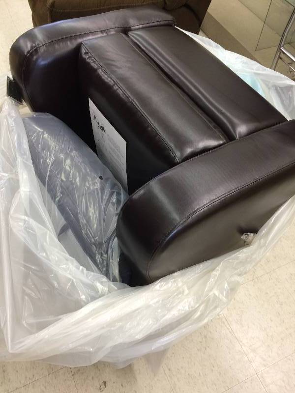 lot 14 image: Brand new Southern Enterprises Recliner Rocking Chair retail $399 on amazon