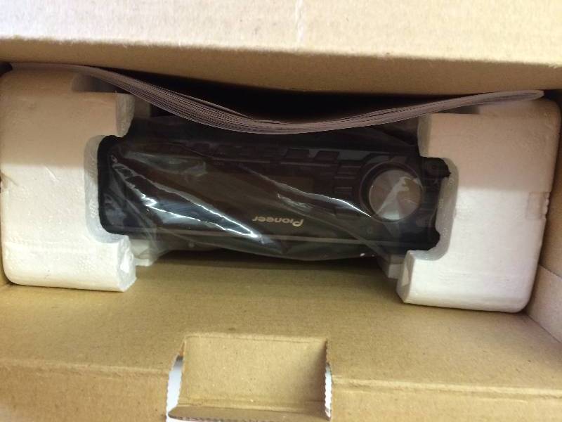 lot 59 image: Pioneer MVH-X370BT In-Dash Digital Media Receiver with Built-in Bluetooth