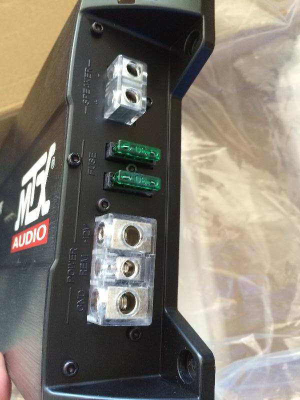 lot 98 image: Brand new MTX Audio Terminator amp