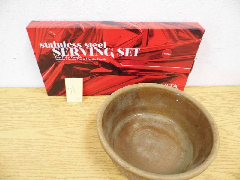 USA Bowl w Serving Set