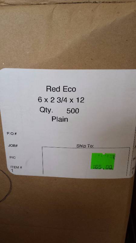 Red Eco Shippers
