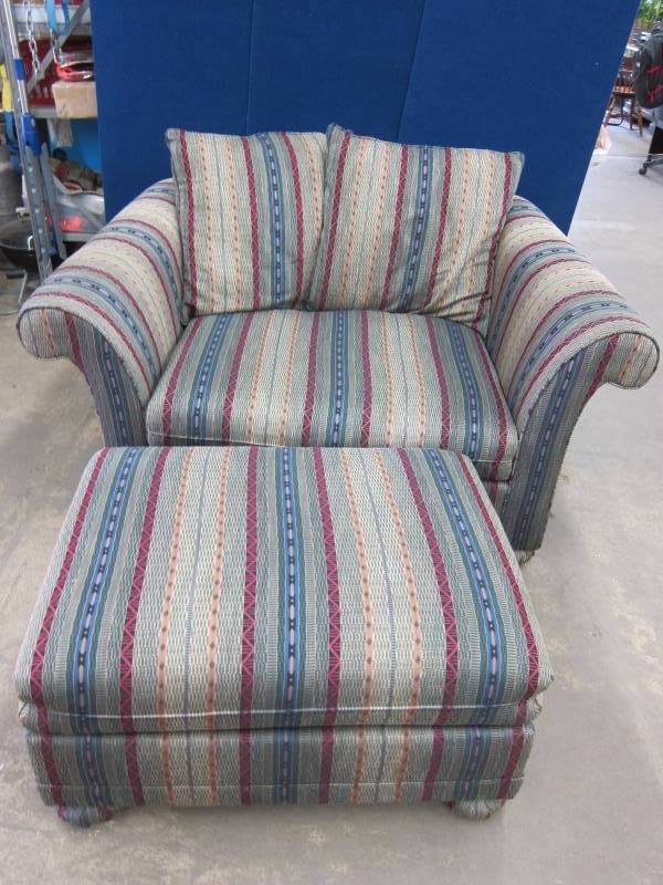 Chair & Ottoman