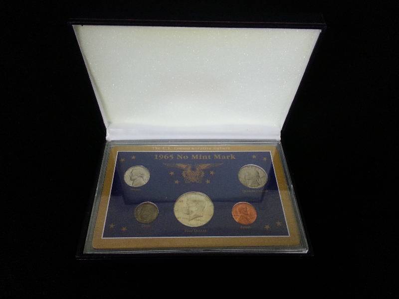 lot 40 image: 1965 US Coin Set - Silver
