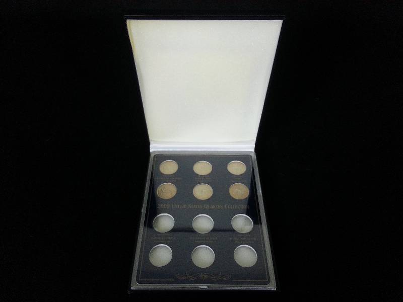 lot 47 image: (6) Providence  State Quarters in a Nice Display