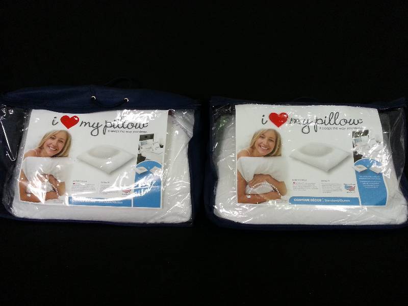 lot 85 image: I Love My Pillow - Memory Foam - StandardQueen