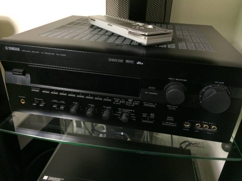 lot 20 image: Yamaha Natural Sound Receiver & Remote