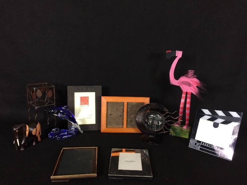 lot 86 image: Check It Out Elephant, Dolphin, Flamingo, The Sun and Picture Frames