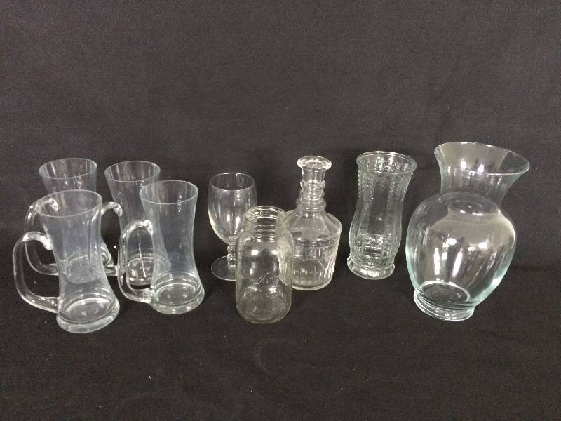 lot 92 image: Vases, Mugs, Jars & Miss.