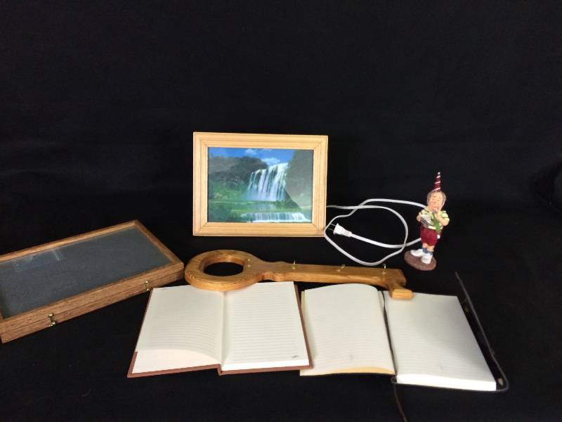 lot 98 image: Wall Key Hanger, Two New Journals, and More