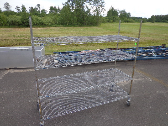 lot 4 image: NSF shelf unit