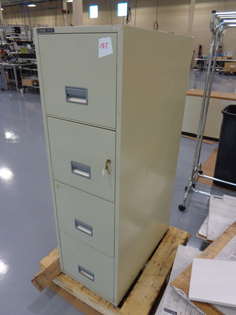 lot 155 image: File cabinet