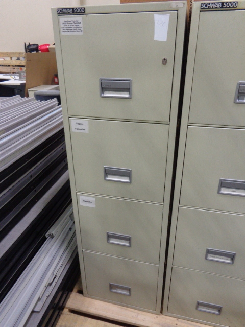 lot 176 image: File cabinet