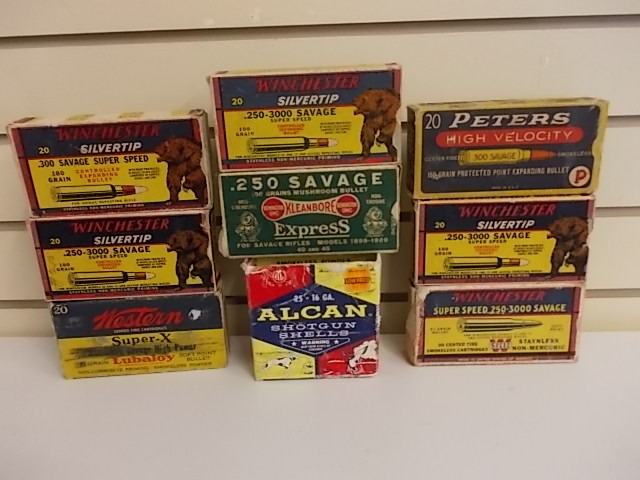 Vintage Ammo Boxes