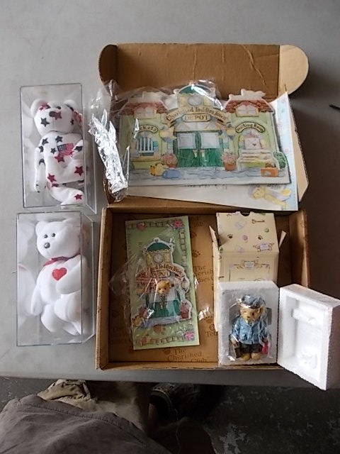 Cherished Teddies and Beanie Babies