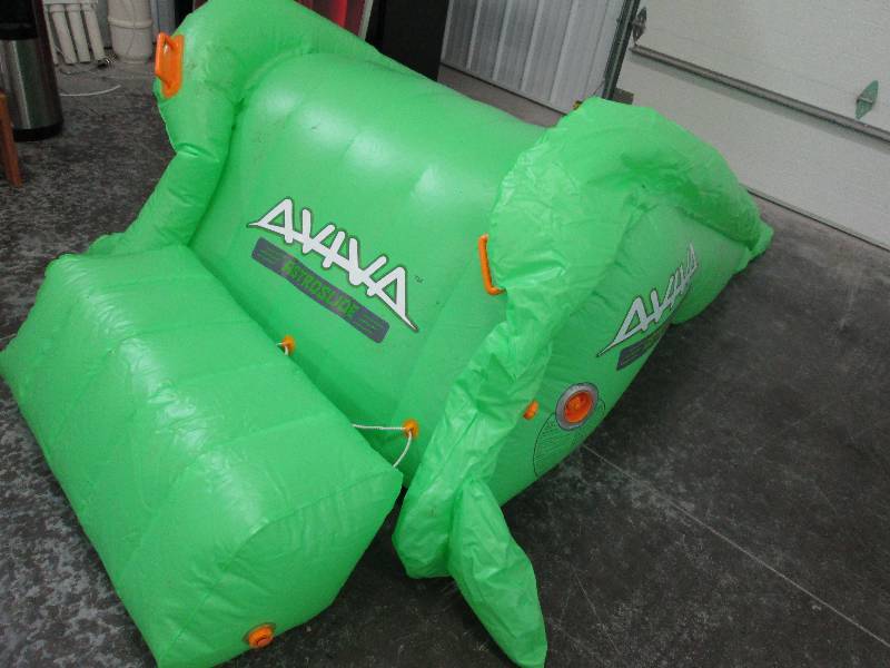 lot 7 image: Used and inflated AVIVA astroslide,...