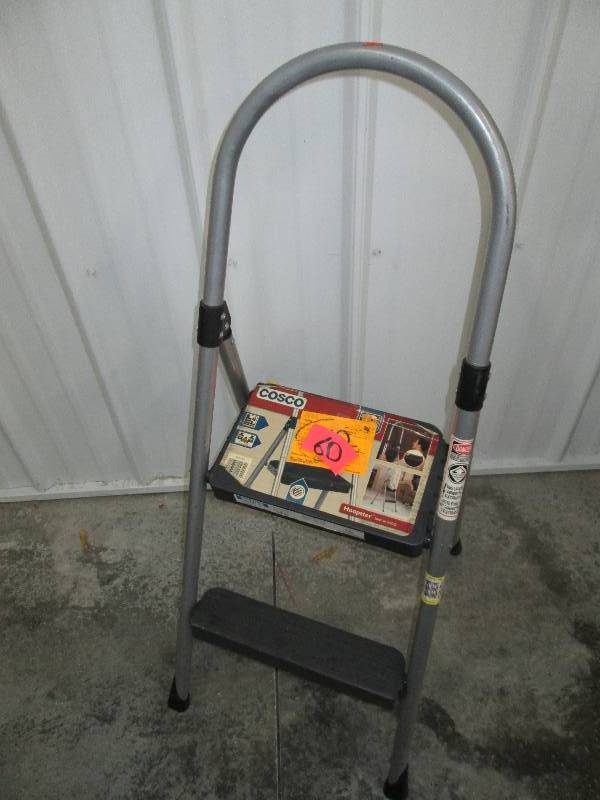 lot 60 image: Cosco folding step ladder...