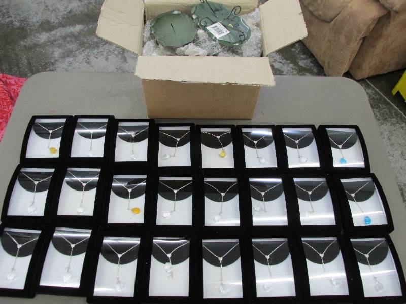 lot 121 image: lot of 24 assorted chain necklaces,...