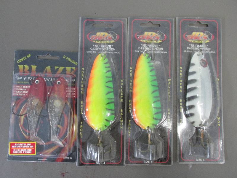 lot 128 image: lot of new wave casting spoons and ...