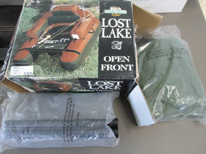 lot 155 image: White River lost lake fishing infla...