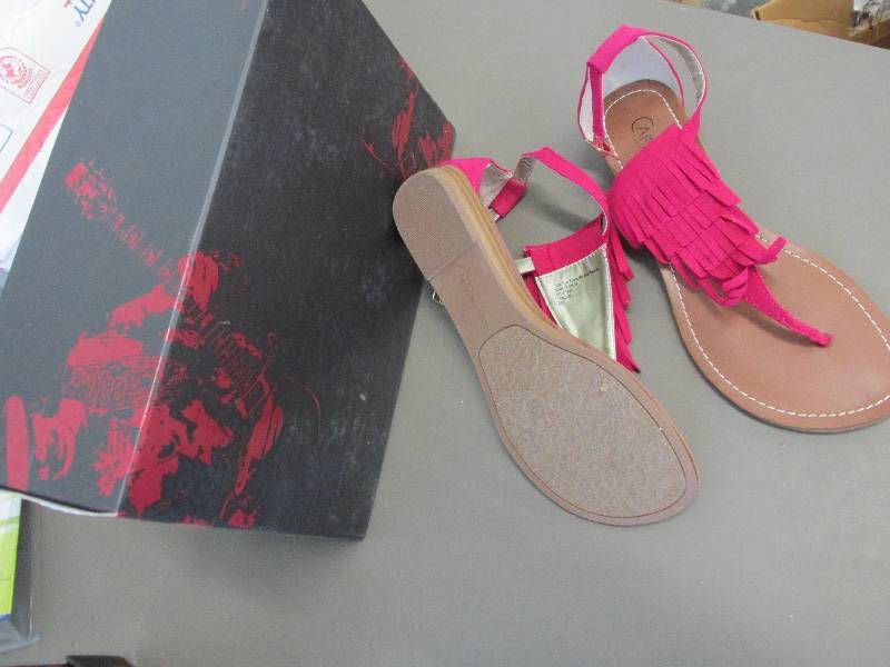 lot 158 image: Brand new Carlos sandals size 8M...