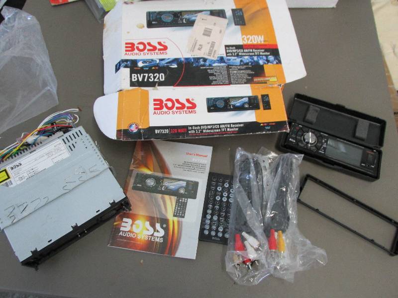 lot 164 image: Boss Audio systems car stereo, Mode...