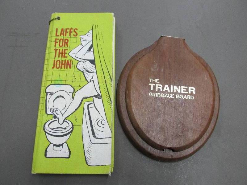 lot 192 image: Laffs for the john joke book and to...