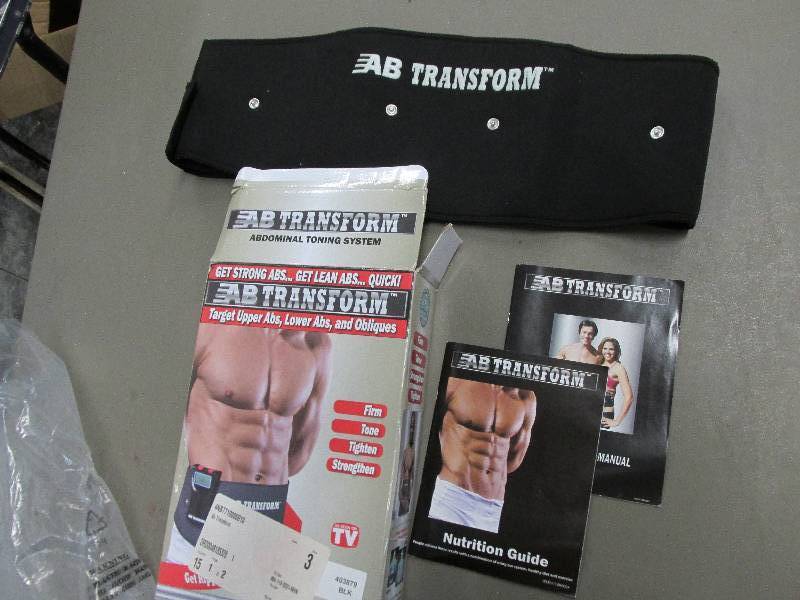 lot 193 image: Ab transform belt, no electronic mo...